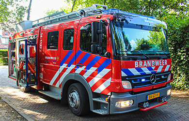 Incident op Peterselieweg in Ridderkerk: brandweer en ambulance ingezet