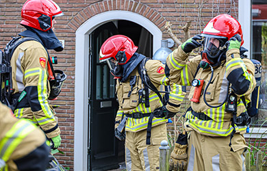 Middelbrand op Koninginneweg in Zwijndrecht