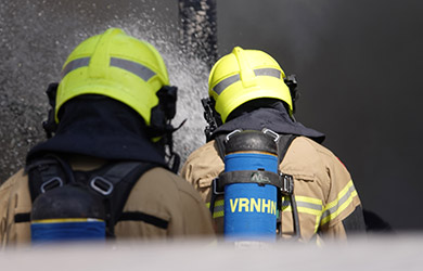 Zeer grote brand op Smakterweg in Venray